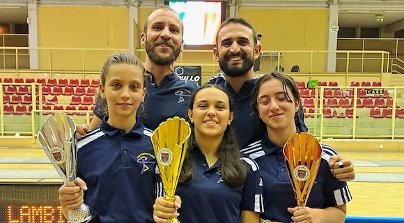 Il Club Scherma Salerno conquista 5 medaglie a Foggia nella prima prova interregionale Under 14