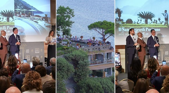 Il San Pietro di Positano vince il premio "Best Service" ai Best Luxury Hotel Awards