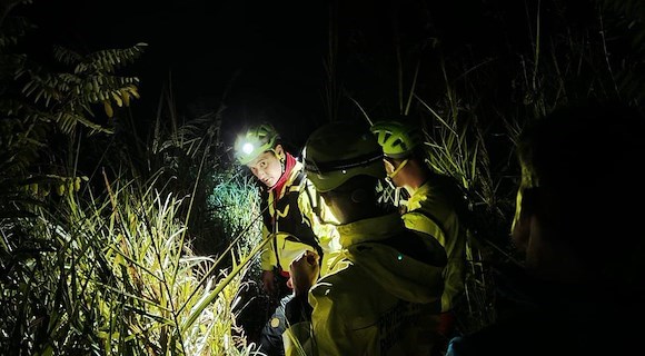 Intervento notturno del CNSAS nel Napoletano per un turista disperso 