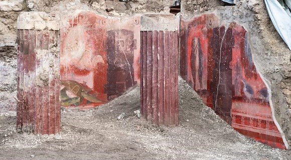 Scavi di Pompei: dalla Regio IX dieci rinvenimenti di nature morte 