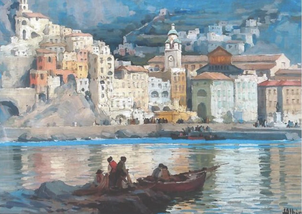 Positano Notizie A Maiori Si Presenta La Costiera Ed I Suoi Artisti Un Amore Dipinto Libro