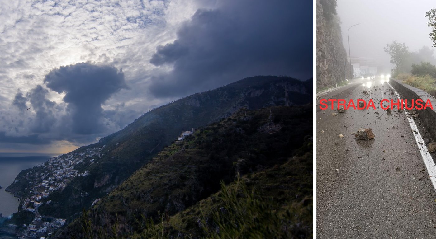 Positano Notizie Frana Di Furore Il Post Dell Avvocato Merolla